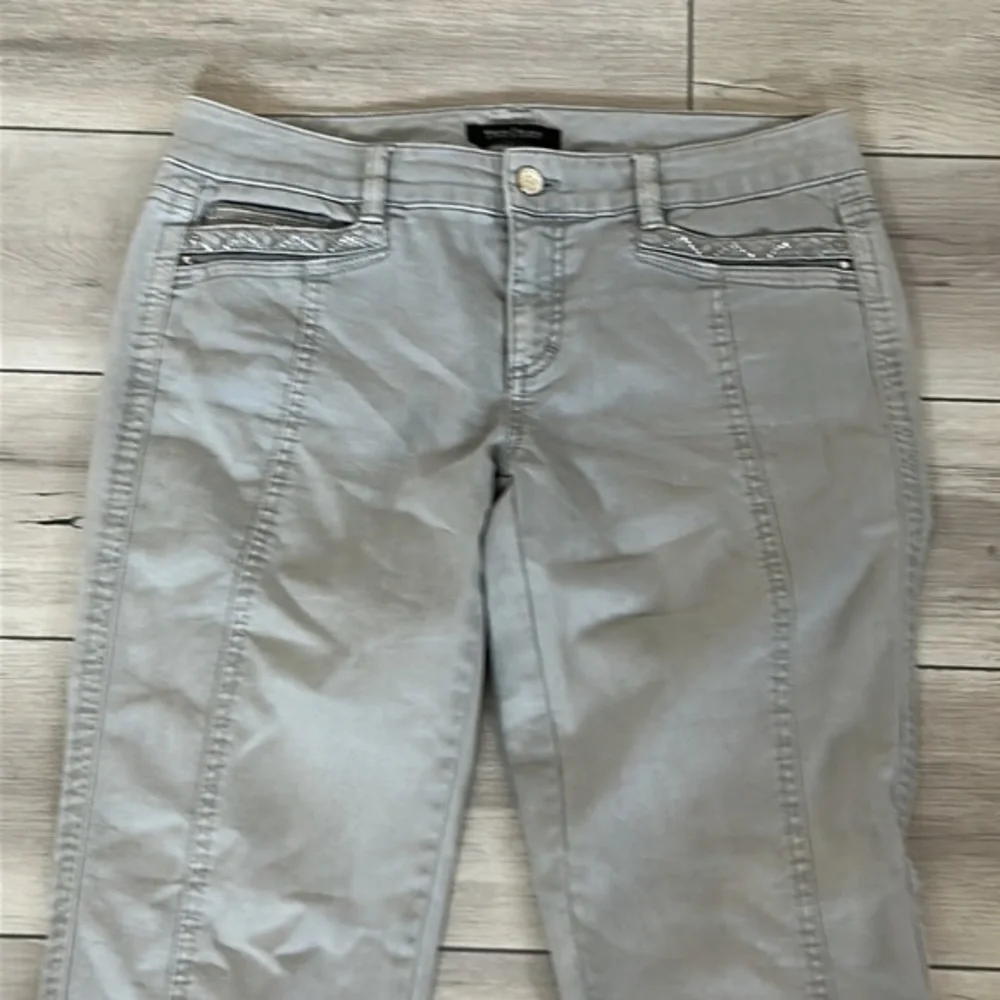 WHBM slim ankle jeans in gray size 4